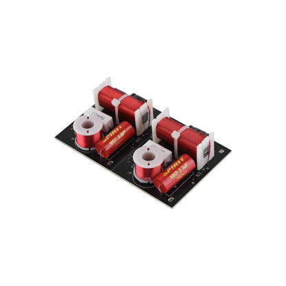 Picture of 2PCS 150W Speaker Frequency Divider Board, Vbestlife Treble/Bass 2 Unit Audio Frequency Divider 2 Way Crossover Filters