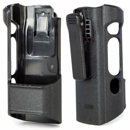 Picture of Holster for Motorola APX7000/PMLN5331/PMLN5331A Carry Holder Model 1.5/3.5 for Top Display and Dual Display Carry Case by LUITON