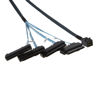 Picture of CableCreation Internal Mini SAS SFF-8643 to (4) 29pin SFF-8482 connectors with SAS 15pin Power Port, 1M / 3.3FT