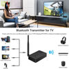 Picture of Bluetooth 5.0 Transmitter for TV with Optical, aptX Low Latency Audio Adapter for Bluetooth Headphone, AUX/Optical/Coaxial Audio Inputs, Plug n Play, HD Sound Quality, Power by USB