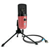 Picture of FDUCE USB Plug&Play Computer Microphone, Professional Studio PC Mic with Tripod for Gaming, Streaming, Podcast, Chatting, YouTube on Mac & Windows(Pink)