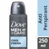 Picture of Dove Men + Care Cool Fresh Antiperspirant Deodorant Spray, 48 Hour Powerful Protection, 8.4 Ounce (Pack of 6)