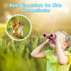 Picture of Binoculars for Kids, Gifts for 3-12 Year Boys Girls, Compact Kids Binoculars 8x21 High-Resolution for Bird Watching, Camping, Exploration, Hiking, Hunting, Sports Events and Safari Park (Pink)