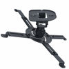 Picture of DYNAVISTA Full Motion Universal Projector Ceiling Mount Bracket with Adjustable Extendable Arms Rotating Swivel Tilt and Low Profile Mount for Home and Office Projector (Black)