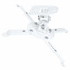 Picture of DYNAVISTA Full Motion Universal Projector Ceiling Mount Bracket with Adjustable Extendable Arms Rotating Swivel Tilt and Low Profile Mount for Home and Office Projector (White)