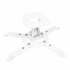 Picture of DYNAVISTA Full Motion Universal Projector Ceiling Mount Bracket with Adjustable Extendable Arms Rotating Swivel Tilt and Low Profile Mount for Home and Office Projector (White)