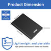 Picture of TEYADI 500GB Portable Ultra Slim External Hard Drive HDD - USB 3.0 for PC, Mac,Laptop, PS4, Xbox one,Xbox