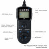 Picture of Wired Timer Remote Shutter Release Control & Clip Holder for Sony FX30 A6600 A6100 A7RV A7RIV A7RIII A7RII A7IV III II RX100 VII VI VA V IV III A6400 A6000 A6300 A6500 A7SII RX10III Replace RM-SPR1