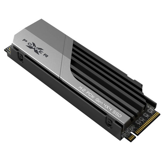 Picture of Silicon Power 4TB XS70 Nvme PCIe Gen4 M.2 2280 Internal Gaming SSD W/R Up to 7,200 MB/6,800/s (SP04KGBP44XS7005)