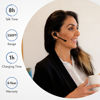 Picture of Leitner LH280 2-in-1 Wireless Office Headset with Mic - Computer and Telephone Headset - Phone Headsets for Office Phones - On-Ear