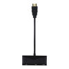 Picture of suckoo Replacement HDMI to VGA HDMI 3.5 Audio Cable Splitter 1 in 2 Out 4K30HZ Compatible Laptop Host External HDMI VGA TV Monitor Projector Adapter Docking Converter 1080P