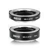 Picture of MEIKE MK-C-AF3C-Black Auto Focus Macro Metal Extension Tube for Canon EOS -M Bayonet Mirrorless Camera(10MM+16MM Free Combination) EOS-M EOS-M2 EOS-M3 etc