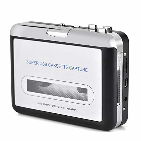 Picture of Walkman Cassette Player USB Cassette to MP3 Converter Capture Audio Music Player Tape Cassette Recorder