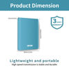 Picture of TEYADI 500GB Ultra Slim Portable External Hard Drive USB 3.0 for PC, Laptop, Mac, PS4, Xbox One - Sky Blue