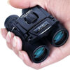 Picture of USCAMEL Folding Pocket Binoculars Compact Travel Mini Telescope HD Bak4 Optics Lenes Easy Focus 8x21 Colour Black