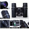 Picture of USCAMEL Folding Pocket Binoculars Compact Travel Mini Telescope HD Bak4 Optics Lenes Easy Focus 8x21 Colour Black