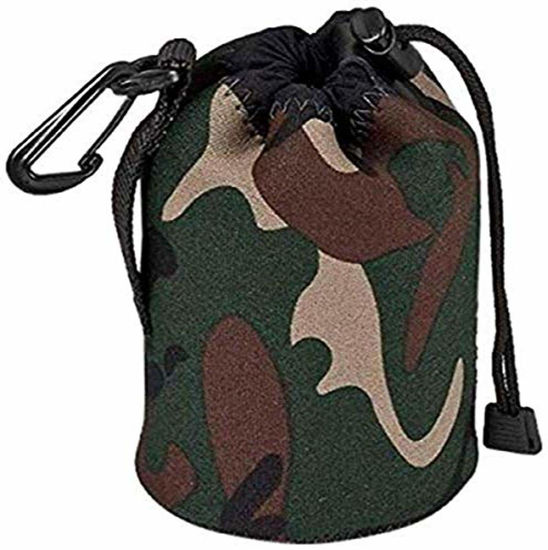 Picture of LensCoat LCLPSMFG LensPouch Small (Forest Green Camo)