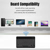 Picture of Slim Bluetooth Keyboard, 7-Colors Backlit, with Built-in Rechargeable Battery for iPad 10.2-inch/iPad Air/iPad 9.7-inch/iPad Pro/iPad Mini, and Other iOS, Android, Windows Devices