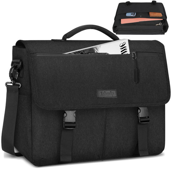 GetUSCart- Lubardy Laptop Messenger Bag for Men 15.6 Inch Laptop Bag ...
