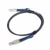 Picture of SFF-8644 to SFF-8644 Mini SAS HD Data Server Raid Cable, 12G External Mini-SAS 26pin Cable for Hard Disk Server, SAN, Raid Card, 100-Ohm, 1.5-Meter(4.9-ft)