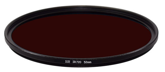 Picture of ICE Slim IR 52mm Filter Infrared Infra-Red 720HB 720nm 720 Optical Glass 52