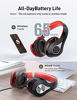 Picture of 65Hrs Bluetooth Headphones, Bluetooth 5.0 Headphones Over Ear, HiFi Sound, Built-in Microphone, Memory-Protein Earmuffs, Wireless Wired Headset for Home Office, Online Class, Phone, TV