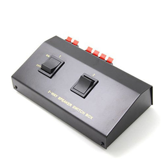 Stereo best sale speaker splitter