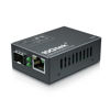 Picture of Gigabit Ethernet Media Converter, Small Size, MultiMode Dual LC Fiber to Ethernet RJ45 Converter for 10/100/1000Base-Tx to 1000Base-LX(with a 1000Base-LX Transceiver, LC Fiber Slot, SMF, 1310nm, 20km)