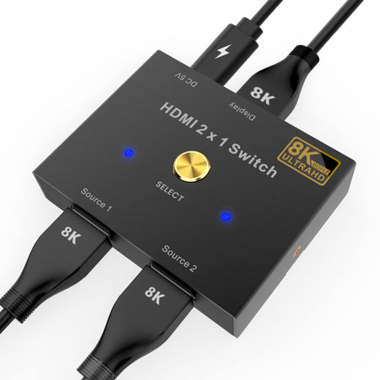 HDMI splitter with cable (1 in - 2 out)
