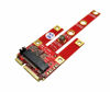 Picture of Ableconn MPEX-134B Mini PCIe Adapter with M.2 Key B Slot - Support USB/PCIe/SATA Based M2 B Key or B-M Key Module for Mini PCI Express