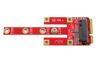 Picture of Ableconn MPEX-134B Mini PCIe Adapter with M.2 Key B Slot - Support USB/PCIe/SATA Based M2 B Key or B-M Key Module for Mini PCI Express