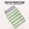 Picture of Vandel Puffy iPad Sleeve 9-11 Inch Tablet Sleeve, Green iPad Pouch for Women and Men, Cute iPad Air Sleeve, iPad Sleeve 11 Inch Tablet Case, 10 Inch Tablet Sleeve iPad Air, iPad Pro 11 Travel Case