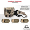 Picture of Proven Wild Bino Harness Binocular Harness Chest Pack Made of Waterproof 900D Nylon | Binocular Harness for Hunting Case with Adjustable Shoulder Straps, 2 Mesh Pockets, and Zipper Back Pocket