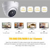 Picture of 2MP Dome TVI AHD CCTV Surveillance Security Camera, 2.8mm 100° Wide Viewing Angle, 1080P Dome Camera, 65ft Night Vision, Outdoor, Compatible with Analog TVI AHD CVI DVR, Full Metal Housing