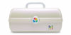 Picture of Caboodles Rainbow Rad - On-The-Go Girl Makeup Organizer, White Opal