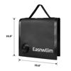 Picture of Easnwllim Heavy Duty Water Weight Bag Saddlebag Design 4 Pack Tripod Water Weight Bags for Backdrop Stand Photo Video Studio Lighting Stand (Black)