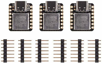 Picture of Seeed Studio XIAO SAMD21 The Smallest Arduino Microcontroller Based on SAMD21nwith Rich Interfaces for Wearable Devices, 100% Arduino IDE Compatible, Desiged for Projects Need Arduino Micro, 3pcs.