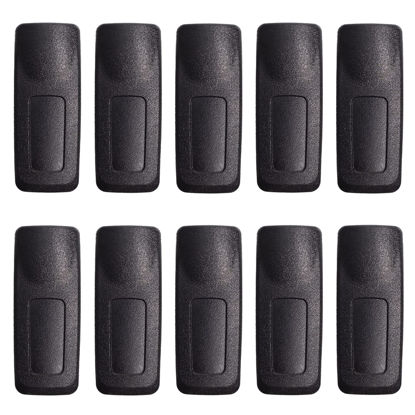 Picture of Klykon 10Pack Xpr Belt Clip Compatible for Motorola Radio XPR3300e XPR3500e XPR3500 XPR7550e XPR7580e XPR3000 XPR6550 XPR7550 APX6000 APX8000 APX4000 XPR7350e XPR7580,3.1"