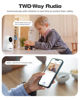 Picture of WESECUU Baby Monitor with Camera and Audio,Baby Camera with Phone App,360° Degree Wireless Cameras for Home Indoor Security,2-Way Talk,Works with Alexa,Night Vision,Auto Tracking,Motion Detection