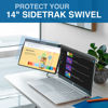 Picture of SideTrak Monitor Screen Protector | Fits 14" Screens | Compatible with 14" Swivel Monitors | Scratch Proof & Impact Resistant Tempered Glass