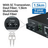 Picture of Gigabit Ethernet Media Converter, Dual SC Fiber Connector, multimode, 1310-nm, up to 2km