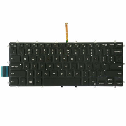 Picture of AUTENS Replacement Keyboard for Dell Inspiron 5368 5378 5370 5379 5568 5578 5579 7368 7370 7373 7375 7378 7460 7466 7467 7560 7569 7570 7572 7573 7579 Laptop No Frame (Backlight)