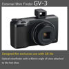 Picture of RICOH External Mini Finder GV-3 [Compatible Model: RICOH GR IIIx] [Optical viewfinder with a 40 mm Angle of View Attached to The hot Shoe] [Field of View Approx. 85%] [Manufacturer Warranty 1 Year