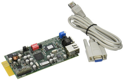 Picture of Minute Man Minuteman SNMP-NV6 Remote Management Adapter, 10MB LAN, 100MB LAN, RS-232