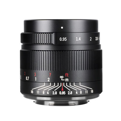 Picture of 7artisans 35mm F0.95 Large Aperture APS-C Lens Manual Fixed Lens for Panasonic/Olympus M4/3 MFT Mount Mirrorless Camera(Black)