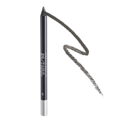 Picture of URBAN DECAY 24/7 Glide-On Waterproof Eyeliner Pencil - Long-Lasting, Ultra-Creamy & Blendable Formula - Sharpenable Tip - Uzi (Dark Gunmetal with Silver Micro-Sparkle & Shimmer Finish) - 0.04 Oz