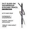 Picture of URBAN DECAY 24/7 Glide-On Waterproof Eyeliner Pencil - Long-Lasting, Ultra-Creamy & Blendable Formula - Sharpenable Tip - Uzi (Dark Gunmetal with Silver Micro-Sparkle & Shimmer Finish) - 0.04 Oz