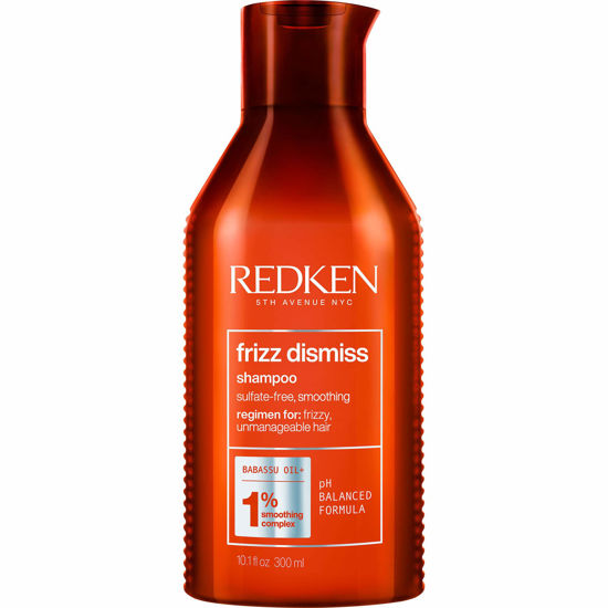 Picture of Redken Frizz Dismiss Shampoo | Weightless Frizz Control | Anti Frizz and Humidity Protection for Smoother Hair | Moisturizes and Smooths | Provides Soft, Silky Hair | For Frizzy Hair | Sulfate Free