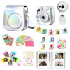 Picture of WOGOZAN Kit for Fujifilm Instax Mini 11 Instant Camera Accessories Bundle (Instax Camera Case/Album for Instax Mini Film/Selfie Mirror/Photo Frames/Photo Stickers & More) (Magic Silver)