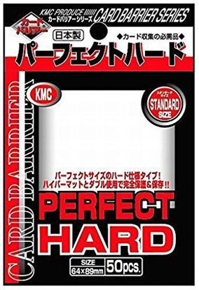 Picture of KMC 10 Set Card Barrier Sleeve Perfect Hard from Japan